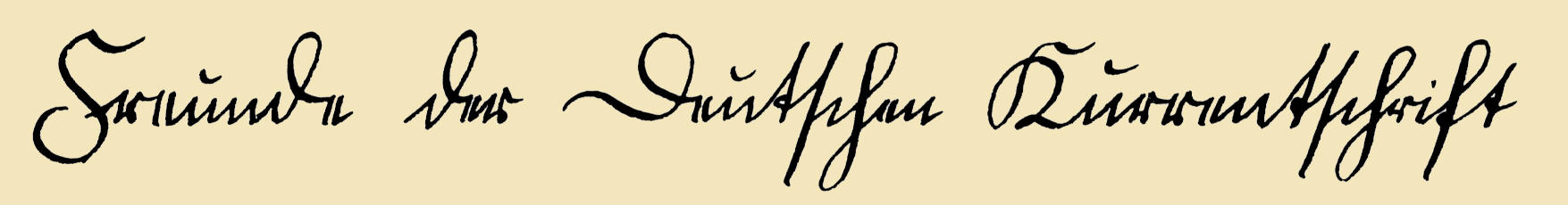 Freunde der Deutschen Kurrentschrift